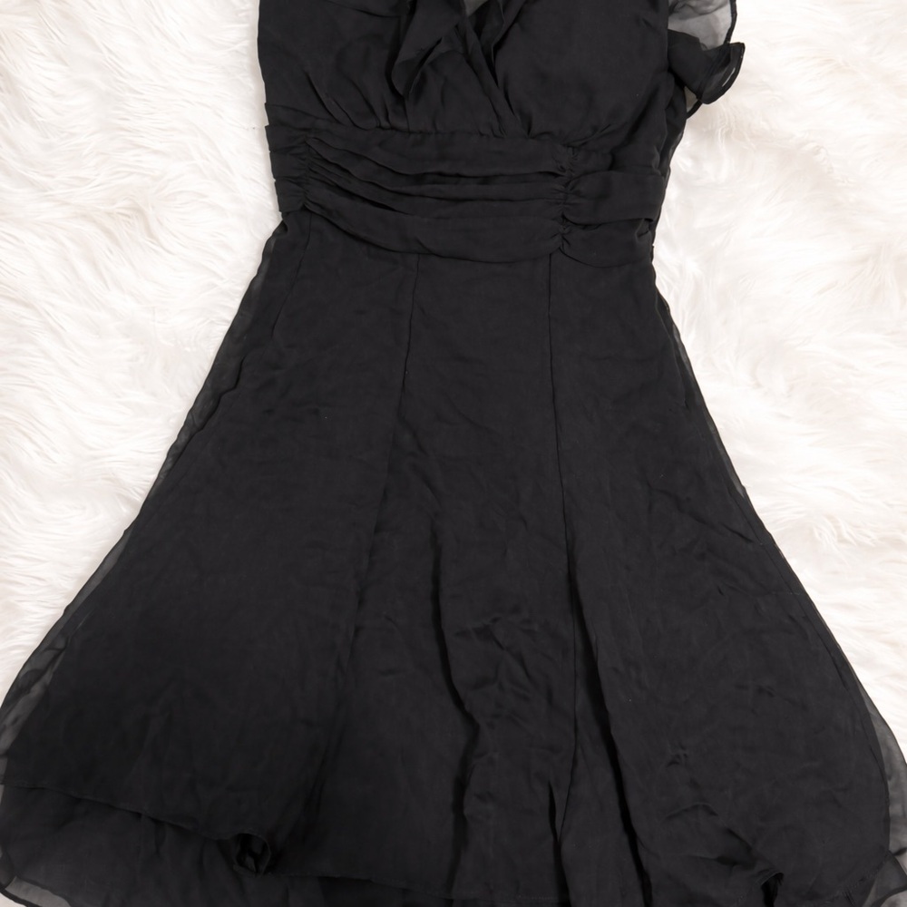 Elegant Black High Low Dress for Women